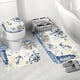 thumbnail image 4 of 4pcs Waterproof Sailboat Lighthouse Bathroom Set with Non-Slip Rug, Shower Curtain, and Toilet Lid Cover - Perfect for Bathroom Decor and Organization, 4 of 4