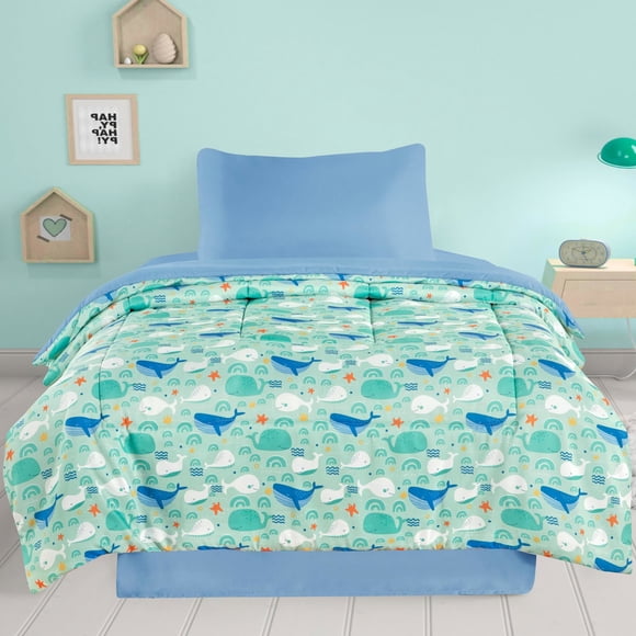 Set de Cama Estampado 1.5 Plazas