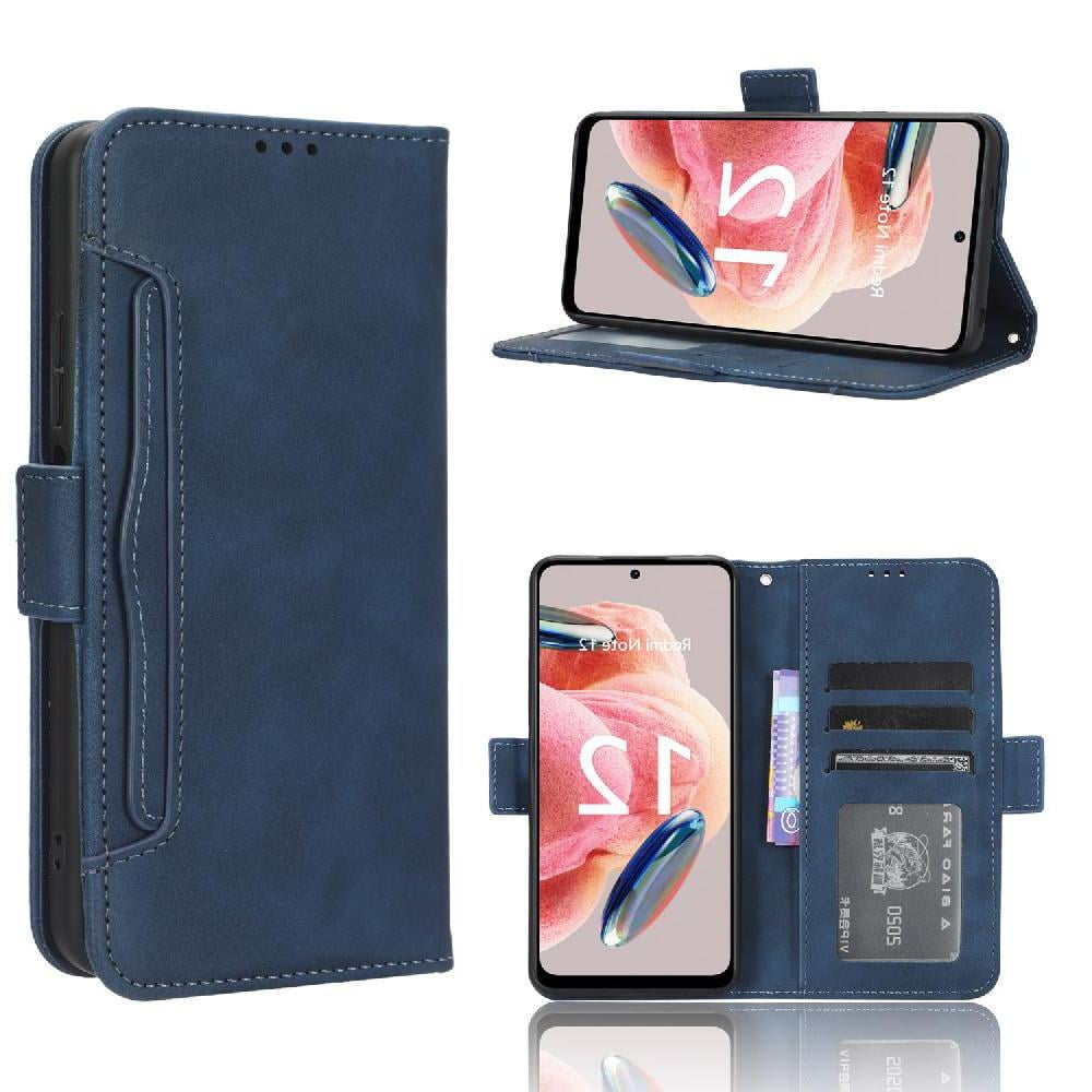 Funda Tipo Billetera Foxdock Para Xiaomi Redmi Note 12 4g – Tapa Flip Con Tarjetero