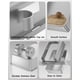 thumbnail image 4 of Caja de arena para gatos MLIKLU de acero inoxidable extra grande con tapa, 4 of 7