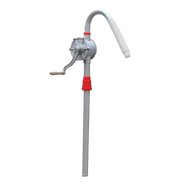 Accesorios de bomba de barril 70 rotaciones/velocidad de rotación mínima Extractor de aceite bomba Manual para aceite hidráulico de 5 a 55 galones , 25mm