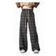 thumbnail image 1 of Pack 3 Pantalón A Cuadros Casuales Mujer Forro De Peludo, 1 of 5