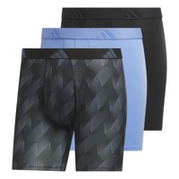 Calzoncillos Tipo Bóxer Adidas De Microfibra Para Hombre, Paquete De 3, Talla Xl