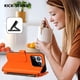 thumbnail image 4 of Funda Cartera Mariposa para [Xiaomi 15T] con Soporte y Cremallera Naranja, 4 of 6