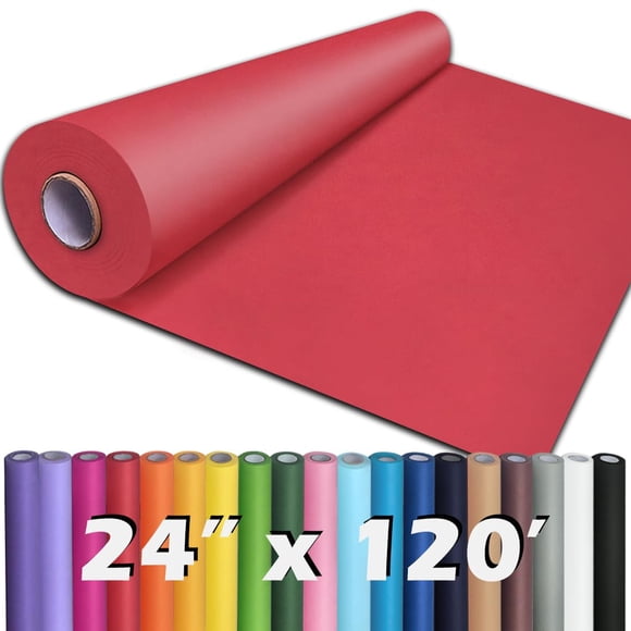 Rollo de papel kraft PH PERKHOMY 24 x 120' (80 g/m²/55 lb) rojo