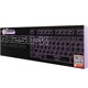 thumbnail image 2 of Teclado para juegos Orzly RX250-K Pink RGB USB con cable, 2 of 7
