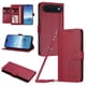 thumbnail image 1 of Funda Cartera Trébol para iPhone Air con Ranuras Tarjetas y Carga Inalámbrica Rojo, 1 of 6