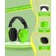 thumbnail image 4 of Auriculares con cancelación de ruido ZOHAN Kids 25 dB NRR, paquete de 2, azul/verde, 4 of 7