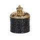 thumbnail image 3 of Organizador De Joyas De Cerámica Con Tapa, Recipiente Para Collar, Decoración De Boda, Negro, 3 of 5
