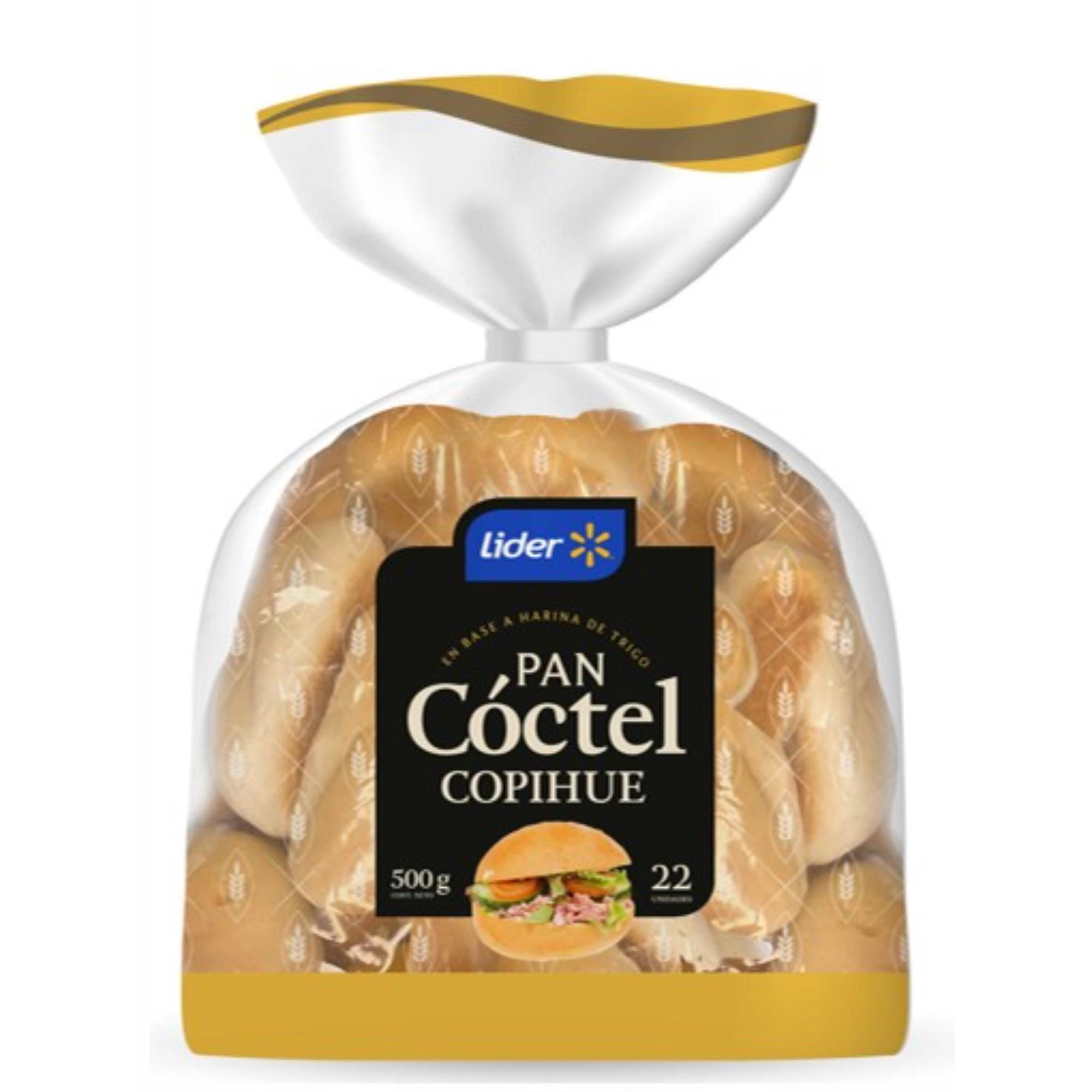 Pan De Coctel Copihue 500 g Lider