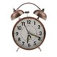 thumbnail image 4 of Reloj de alarma con campana doble de metal cuarzo silencioso de 3.5 pulgadas con luz nocturna # 2, 4 of 5