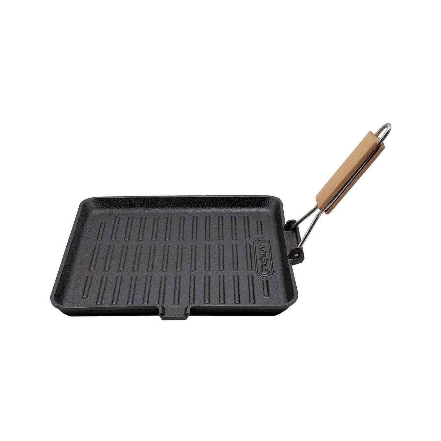 La Créole - Grill Cuadrado La Creole® 28x28 Asa Abatible