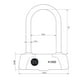 thumbnail image 4 of Candado U Lock K1500 15X185Mm Azul/Negro Llave Mapa Bt, 4 of 4