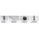 thumbnail image 5 of Estante Cromado 5 Niveles con Rueda 75x35x154 cm, 5 of 6