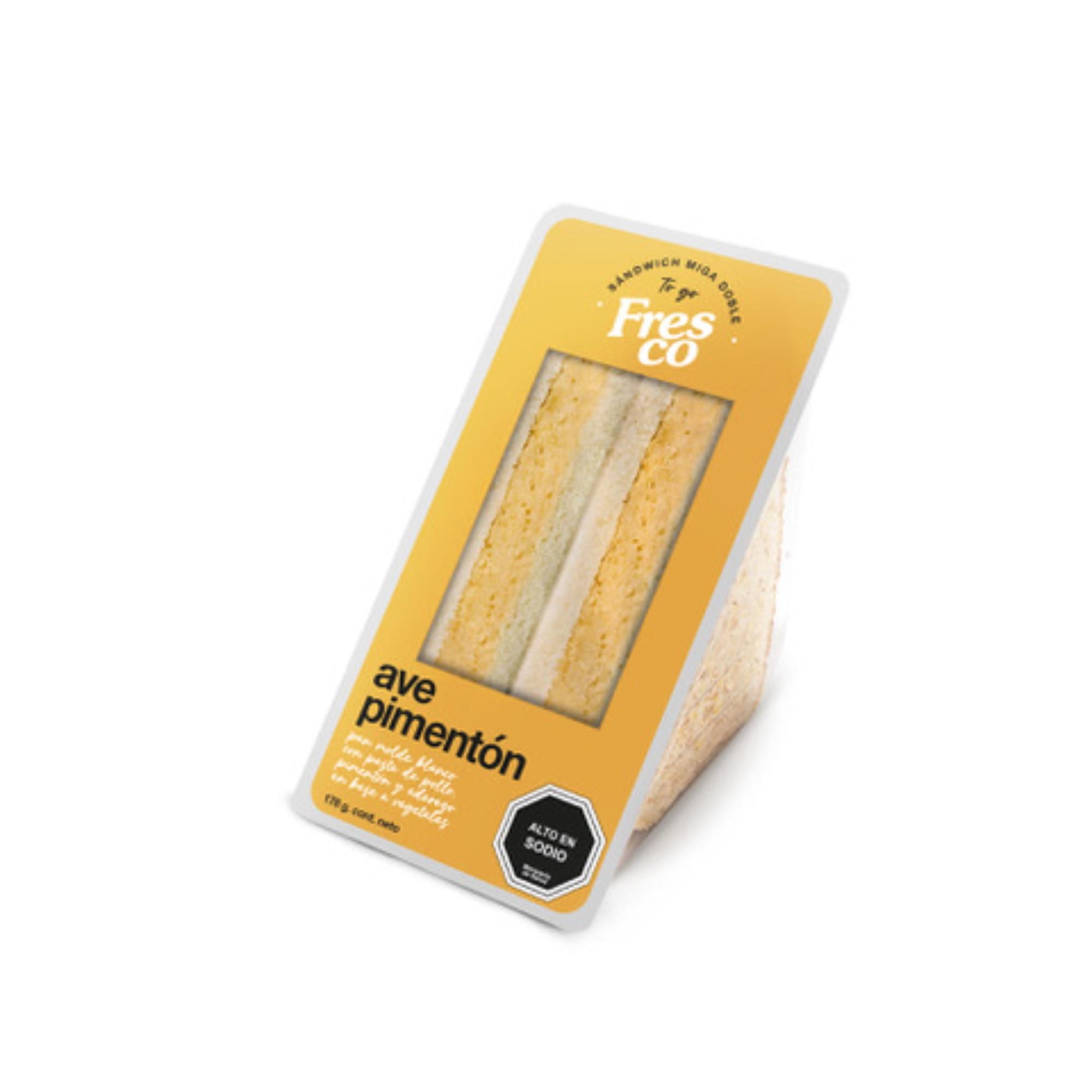 Sandwich Miga Ave Pimentón 1 Un Fresco
