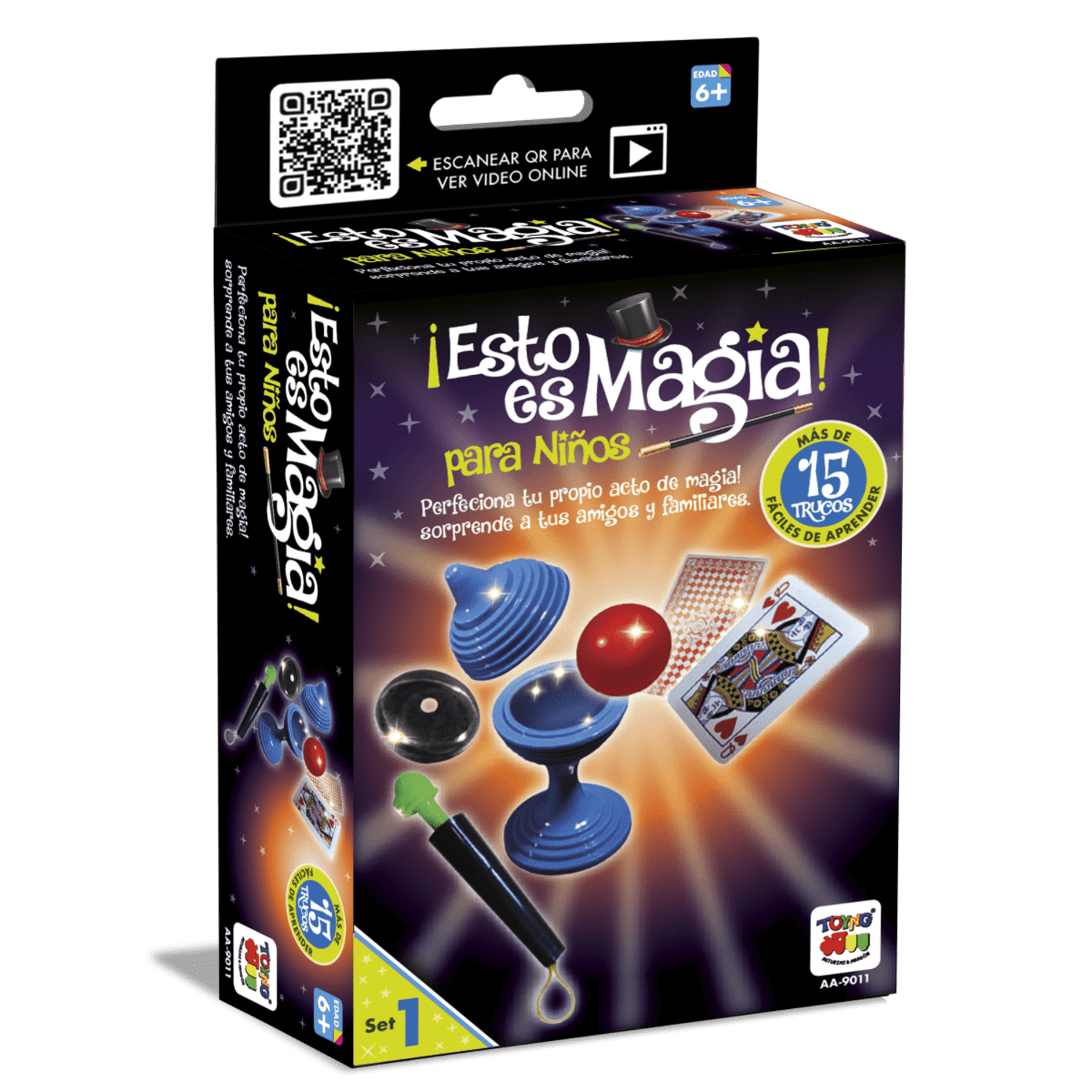 Juego De Magia Esto Es Magia Set 1 (15 Trucos) - Toyng
