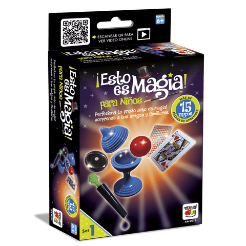 Juego De Magia Esto Es Magia Set 1 (15 Trucos) - Toyng