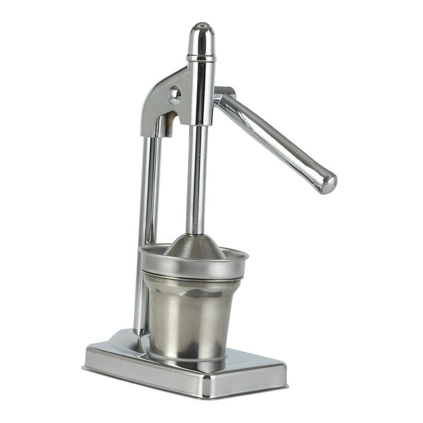 Exprimidor de naranjas manual Prensa manual Exprimidor de frutas Exprimidor de encimera Gadget de cocina Extractor de jugo profesional de acero inoxid Argén