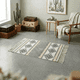 thumbnail image 1 of Bajada De Cama Kilim 60cm x 90cm Tejidas En Algodón Con Flecos Estampada, 1 of 3