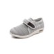 thumbnail image 1 of Zapatos diabéticos ZUMEIJIA para mujer 24,5 cm gris con amortiguación de aire, 1 of 6