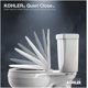 thumbnail image 5 of Asiento de inodoro KOHLER Grip-Tight Reveal Q3 con cierre rápido, 5 of 8