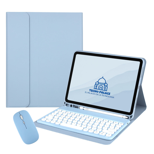 FUNDA CON TECLADO 2.0 + MOUSE PARA XIAOMI PAD 6 - 11' PULG