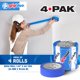 thumbnail image 5 of Cinta adhesiva GripBlue de 1,5 cm de ancho (4 rollos, 3,6 cm x 55 m), color azul, 5 of 7
