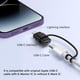 thumbnail image 5 of Adaptador USB C a Lightning con certificación YFMaiQi MFi de 27 W (paquete de 2), 5 of 7