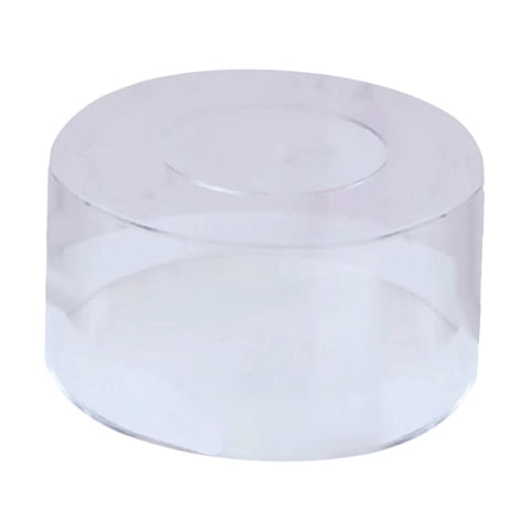 Bothyi - Cilindro Acrílico Display Riser Decoración Redonda Tablero Rellenable Para Boda 15Cm