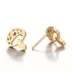 thumbnail image 1 of 1pair Cartoon Mushroom Design Stainless Steel Stud Earrings - Perfect for Men's Wedding Parties!, 1 of 4