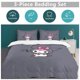 thumbnail image 5 of Kuromi Quilt Set Thicken Soft 3 Pieces Bedding Set All Season Duvet Cove with 2 Pillowcases for Adult Women Girls Teens Home Room Decor, 5 of 5