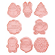thumbnail image 1 of Set 8 Cortadores Galletas Navidad Moldes Sello Repostería, 1 of 10