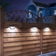 thumbnail image 2 of Pack 2 Aplique Foco Solar 6 Led Decoración Exterior Elegante, 2 of 3