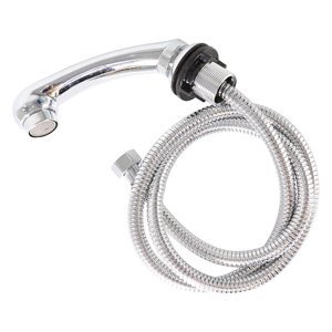 Ioensy - Rociador De Grifo De Tazón De Champú Con Manguera De Mano Para Peluquería Babershop Argent