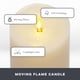thumbnail image 2 of Juego de velas LED parpadeantes sin llama Matchless Candle Co., 2 of 9