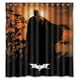 thumbnail image 1 of Cortina de ducha de Batman, juego de cortina de baño con ganchos, tamaño 66 x 72 pulgadas, 1 of 3
