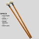 thumbnail image 2 of Timpani Mallets Timber Drum Co. Fieltro mediano con asas de abedul, 2 of 8