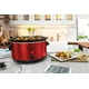 thumbnail image 3 of Olla de cocción lenta Elite Gourmet MST-900RXT# eléctrica de 8.5 cuartos de galón, color rojo metálico, 3 of 3