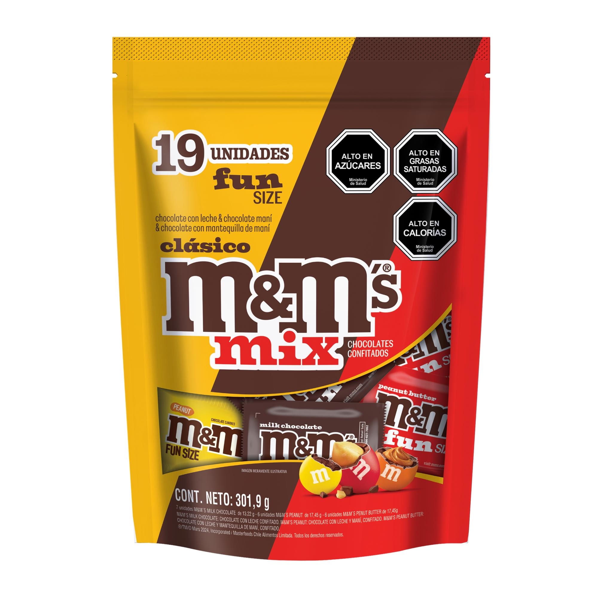 Chocolate Con Leche Mix 301,9 g M&M'S