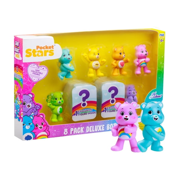 Figuras Coleccionables Care Bears Caja Deluxe De 8 Piezas