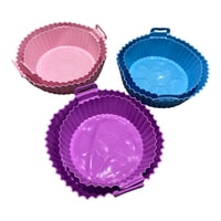 Dadinail - 2 Forro Silicona Para Airfryer Para Freidora Silicona Redondo