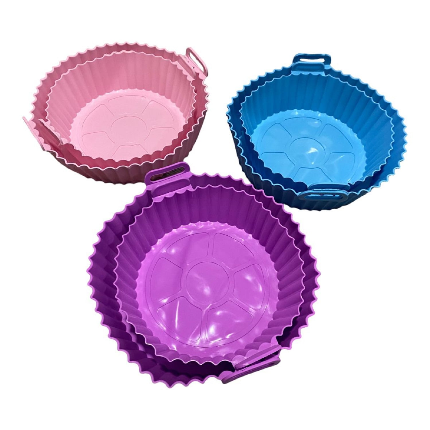 Dadinail - 2 Forro Silicona Para Airfryer Para Freidora Silicona Redondo