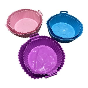 Dadinail - 2 Forro Silicona Para Airfryer Para Freidora Silicona Redondo