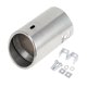 thumbnail image 2 of Unique Bargains 63MM Tubo de Escape Trasero Redondo de Cromo de Acero Inoxidable para Automóvil, se adapta a Diámetros de 1 1/4" a 2", 2 of 6