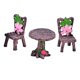 thumbnail image 5 of Juego De Sillas De Mesa En Miniatura Casa De Mu?ecas DIY Mini Modelo Conjunto Adornos Muebles, 5 of 5