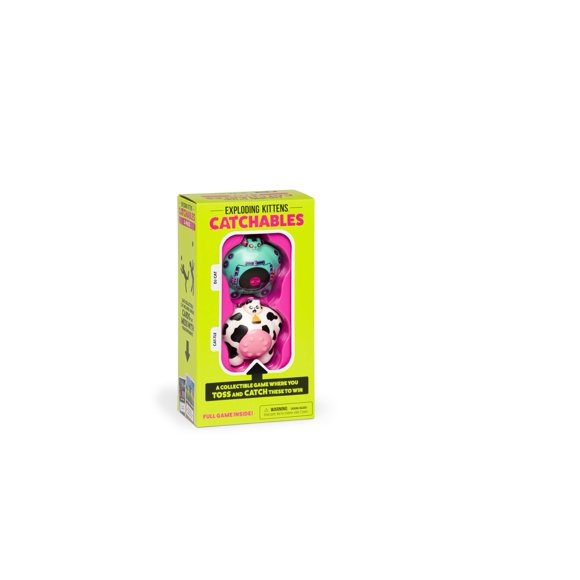 Juego Exploding Kittens Catchables 2-Pack DJ y Cattle