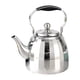 thumbnail image 2 of Tetera de Acero Inoxidable para Té Olla para Hervir Agua Hervidor Portátil con Base Plana para Calentamiento Rápido Y Asa Fría Al Tacto Adecuado plata, 2 of 5