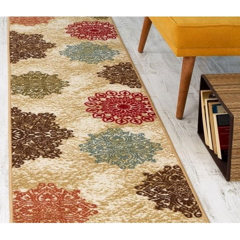 Home Fashion.Cl - Alfodia Alfombra Pasillo Beige 70 Cm X 3 Metros Con Goma Sin Overlock