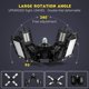thumbnail image 3 of Lámpara LED de garaje PINSAI 200 W 20000 lm con 8 paneles ajustables, 3 of 8