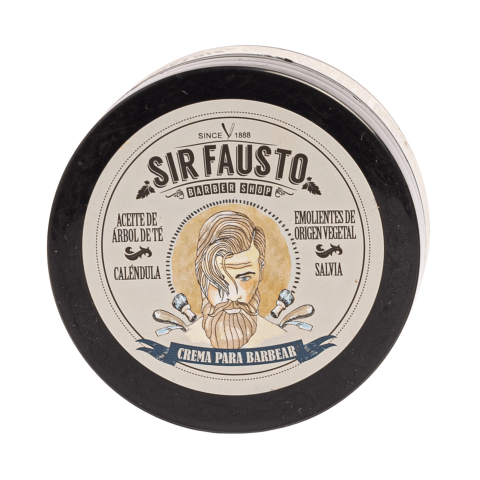 Crema Para Afeitar Sir Fausto 200 Ml – Afeitado Suave Y Sin Irritación